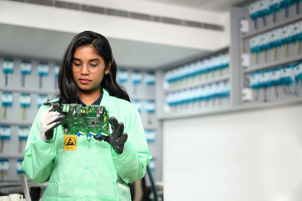 Kimbal engineering team at the company's manufacturing plant