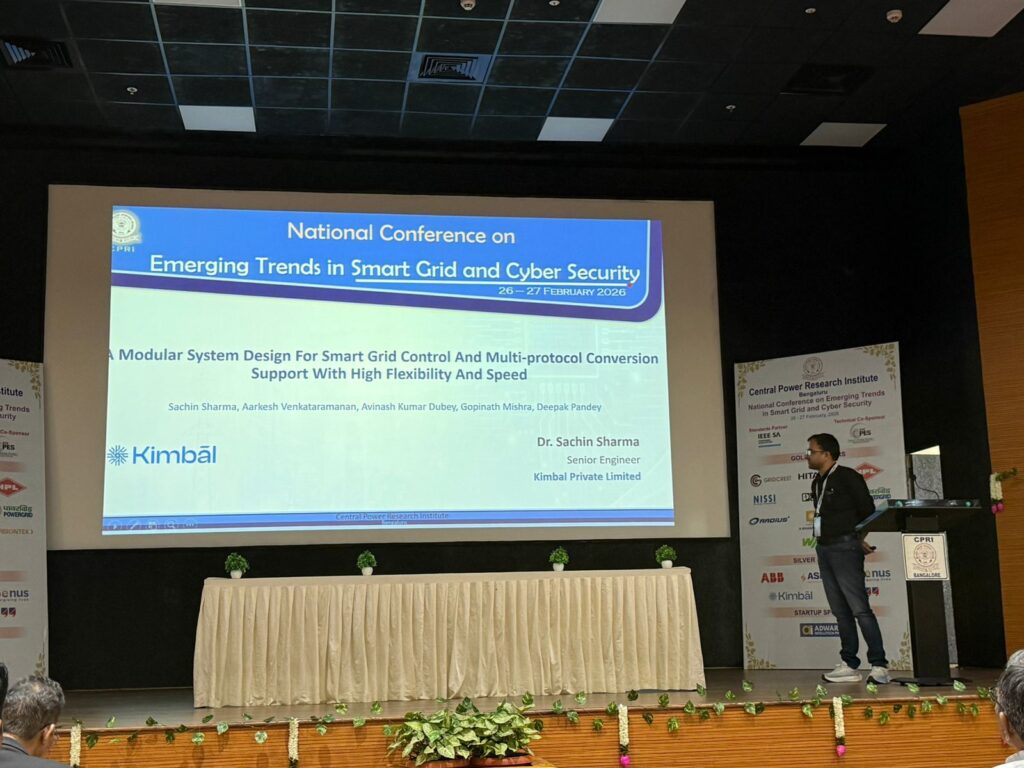  technical paper titled "A Modular System Design for Smart Grid Control and Multi-Protocol Conversion Support with High Flexibility and Speed" was accepted and presented at the conference