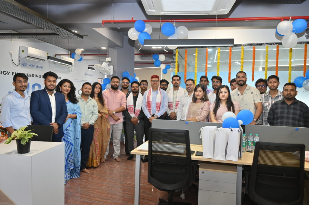 Kimbal's team at the Assam office