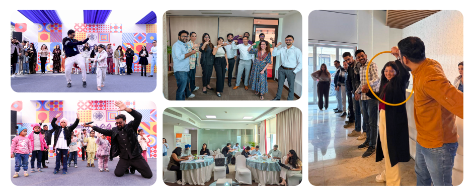 Kimbal team, participating in team building exercises