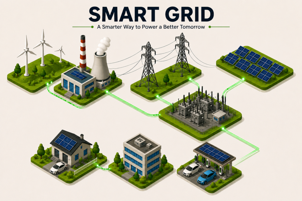 smart electricity grid in india